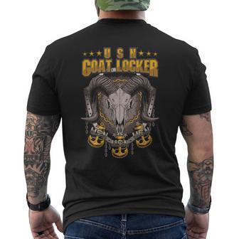 United States Navy Chief Petty Officer Goat Locker Men's T-shirt Back Print - Thegiftio