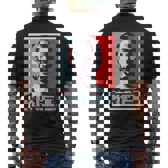 Unrealindeed Kneel Before Zod Black Small Classic Fit Short Sleeve -Adult Comic Book Fans Men's T-shirt Back Print - Monsterry