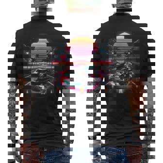 Graphic For Vaporwave Aesthetic Men's Men's T-shirt Back Print - Thegiftio