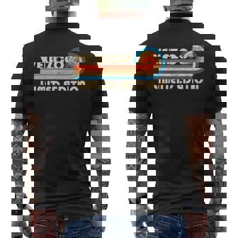 Velazco Retro 70S 80Sunsettripe T-shirt imprimé au dos - Cadeauxyz