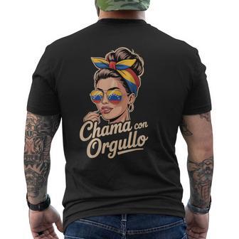 Venezuela Chama Con Orgullo Statement Men's T-shirt Back Print - Thegiftio UK