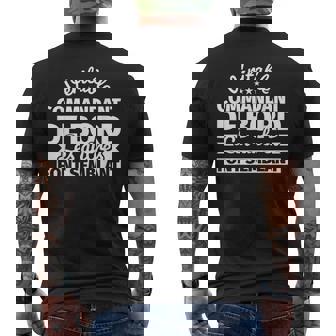 Véritable Commandant De Bord Les Autres Fontemblant T-shirt imprimé au dos - Cadeauxyz