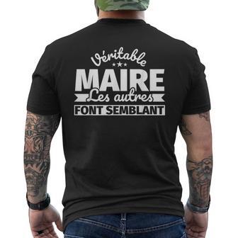 Véritable Maire Les Autres Fontemblant T-shirt imprimé au dos - Cadeauxyz
