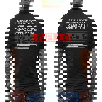 Videogiochi Gamer Gaming Io Non Invecchioalgo Di Livello T-shirt da uomo con stampa posteriore - Novitaregali