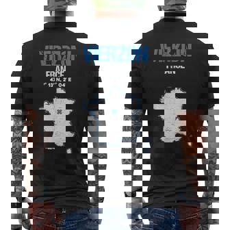 Vierzon France City T-shirt imprimé au dos - Cadeauxyz