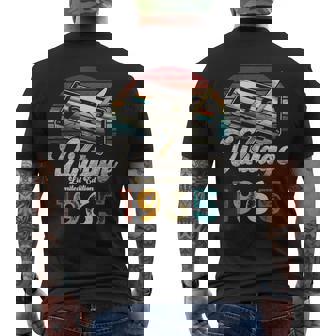 Vintage 1965 Cumpleaños 60 Años Cassette Lápiz Camiseta Hombre Estampado Espalda - Regaloses