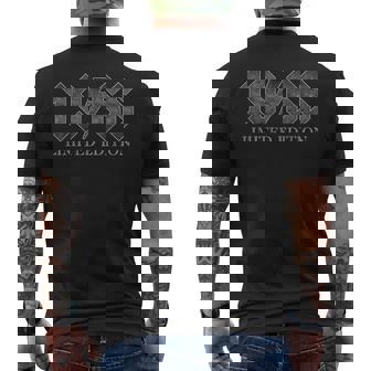 Vintage 1966 Classic 60 Years Old Bday 60Th Birthday Rock Men's T-shirt Back Print | Seseable UK