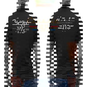 Vintage 1975 Classic Legend 50 Year Old 50Th Birthday Dad Men's T-shirt Back Print | Mazezy