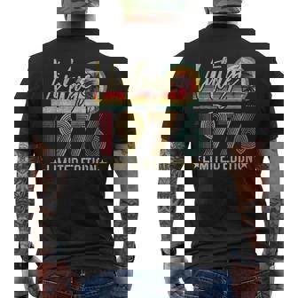 Vintage 1976 Retro Regalo De Cumpleaños Edición Limitada Camiseta Hombre Estampado Espalda - Regaloses