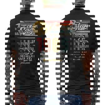 Vintage 1985 Original Piezas Palmas 40 Cumpleaños Camiseta Hombre Estampado Espalda - Regaloses