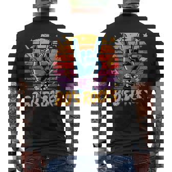 Vintage 80Er Jahre Rock Bands 80Er Jahre Party Retro Musik Band T-Shirt mit Rückendruck - Geschenkecke