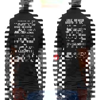 Vintage Band Of 90S Iconic Alternative Rock Music Lover Men's T-shirt Back Print - Thegiftio