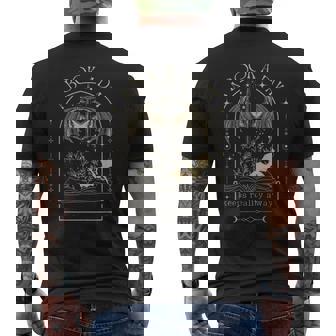 Vintage A Book A Day Keeps Reality Away Spicy Book Readers Men's T-shirt Back Print - Monsterry