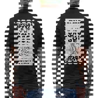 Vintage Comic Code Authority Print For Comic Lovers Men's T-shirt Back Print | Mazezy