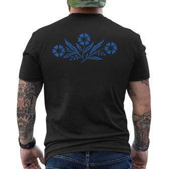 Vintage Corningware Blue Cornflower Men's T-shirt Back Print - Thegiftio UK