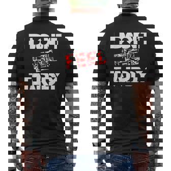 Vintage I Don't Feel Tardy Classic Rock Music Graphic Men's T-shirt Back Print | Seseable CA