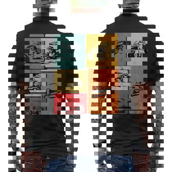 Vintage Dune Buggy Rail Racing Offroad Car Retro Dune Buggy Men's Back Print T-Shirt | Mazezy