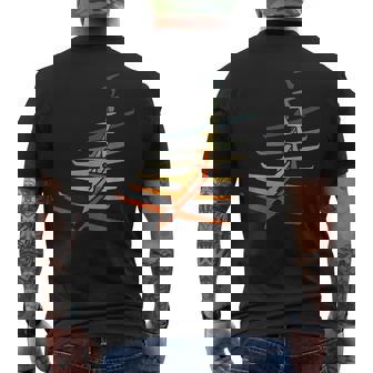 Vintage Glider Airplane Pilot Gliding Soaring Lovers Men's Back Print T-Shirt | Mazezy