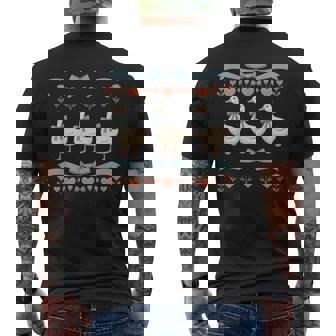 Vintage Goose 1980'S Blue Ribbon Retro 80S Coquette Style Men's T-shirt Back Print | Seseable UK