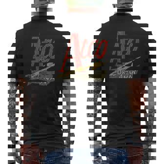 Vintage Speed Racing Drag Race Atco Drag Way 60S Distressed Men's T-shirt Back Print | Mazezy