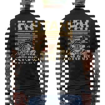 Vintage Utah-Get Me Two 1980S Movie Quote Men's T-shirt Back Print | Mazezy