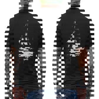 Voilier Dessin Bateau Plage Catamaran T-shirt imprimé au dos - Cadeauxyz