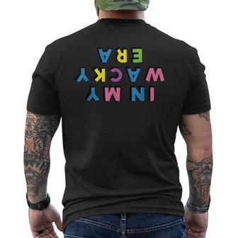 Wacky Costume Mismatch Day Outfit Men's T-shirt Back Print - Thegiftio UK