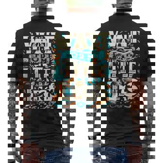 Wait For Me I Have Little Legs Short Person Men's T-shirt Back Print - Thegiftio