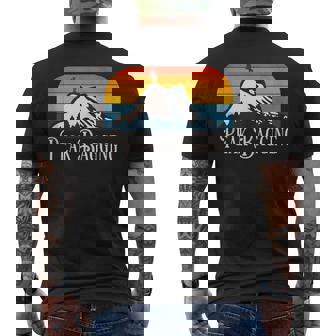 Walking Climbing Mountains Hills Fells Peak Bagging Bagger Tank Top Men's Back Print T-Shirt | Mazezy