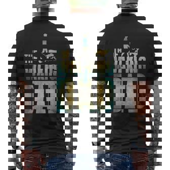 The Walking Dad Hund Dog Papaatertag Lustig Geschenk T-Shirt mit Rückendruck - Seseable