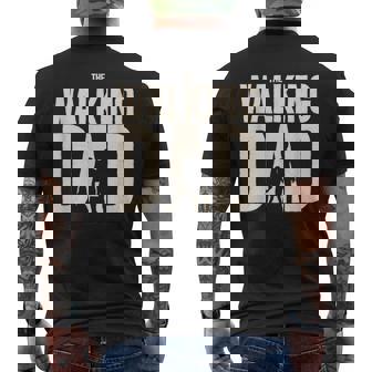 The Walking Dad Zombie Undead Hip Retro Padre Cool Hipster T-shirt da uomo con stampa posteriore - Novitaregali