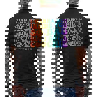 I Wanna Nut Inside You So Bad But I Got A Coochie Quote Men's T-shirt Back Print - Monsterry