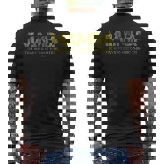 If You Want To Make History You Have To Do Historic Things Men's T-shirt Back Print - Thegiftio