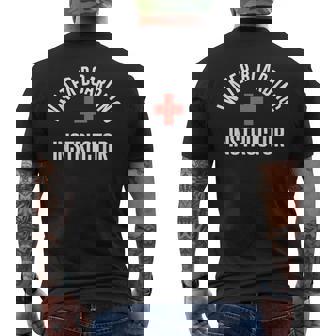 Water Boarding Instructor Men's T-shirt Back Print - Thegiftio