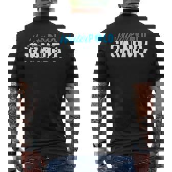 Water Sport Water Polo Grandpa Water Polo Men's Back Print T-Shirt | Mazezy