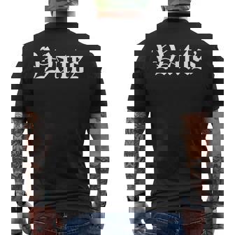 Watts Los Angeles California Enieil Anglais T-shirt imprimé au dos - Cadeauxyz