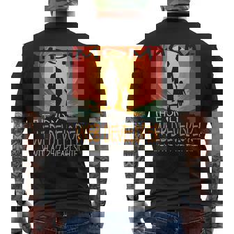 Web Developer Job & Mother's Day Themed Cute Men's Back Print T-Shirt | Mazezy