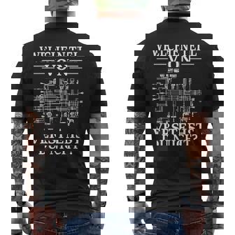 Welchen Teilonchaltplatteerstehst Du Nicht T-Shirt mit Rückendruck - Seseable