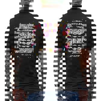 We're Twinning With My Bestie Bracelets Twin Day Spirit Week Men's T-shirt Back Print - Monsterry