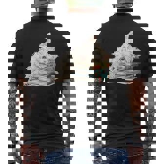 West Highland Terrier Books 犬種 ウェスティ メンズTシャツ バックプリント - Kawaiitshirt