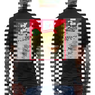 White Pepper Condiment Costume Holiday Spice Costumes Men's T-shirt Back Print - Thegiftio