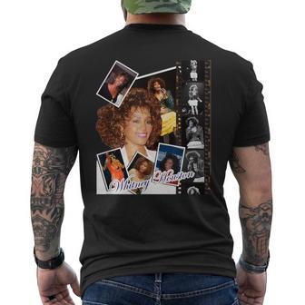 Whitney Houston_003 Men's T-shirt Back Print - Thegiftio UK