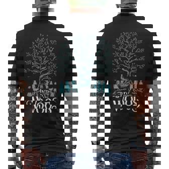 Into The Woods Retro Musical Theater Broadway Theatre Men's T-shirt Back Print - Monsterry