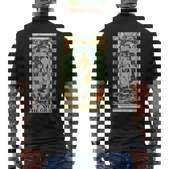 The World Tarot Card Maglietta The World Tarot Card T-shirt da uomo con stampa posteriore - Novitaregali