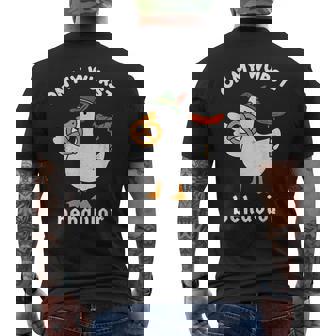 On My Wurst Behavior Octoberfest Costume Outfit German Men's T-shirt Back Print | Mazezy