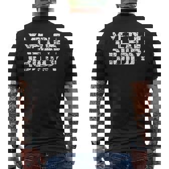 Yeah Buddy Exercise Saying Gym Workout Quote For Men Men's T-shirt Back Print | Mazezy