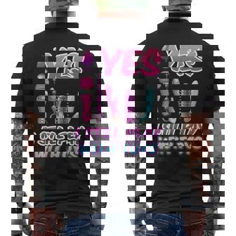 Yes I Still Play With Toys Adult Raunchy Naughty Humor Men's T-shirt Back Print | Seseable FR