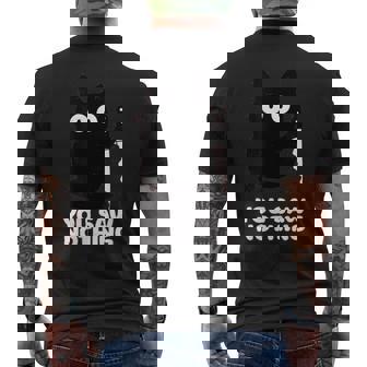 Youaw Nothing Coltello Per Gatti Concritta Youaw Nothing T-shirt da uomo con stampa posteriore - Novitaregali