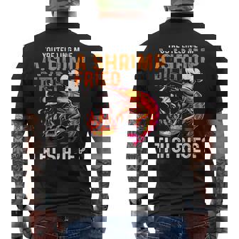 You're Telling Me A Shrimp Fried This Rice Dank Meme Men's T-shirt Back Print - Monsterry