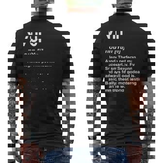 Yuji 雄二 メンズTシャツ バックプリント - Kawaiitshirt